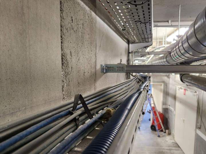 Pose de chemin de câble pour usines Bergerac